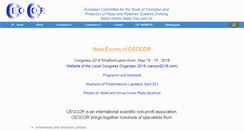 Desktop Screenshot of ceocor.lu